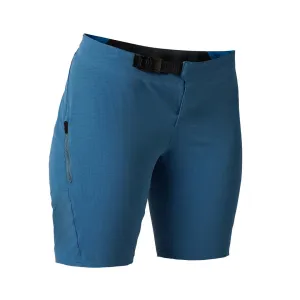 Fox Womens Flexair Ascent With Liner Dark Slate Shorts