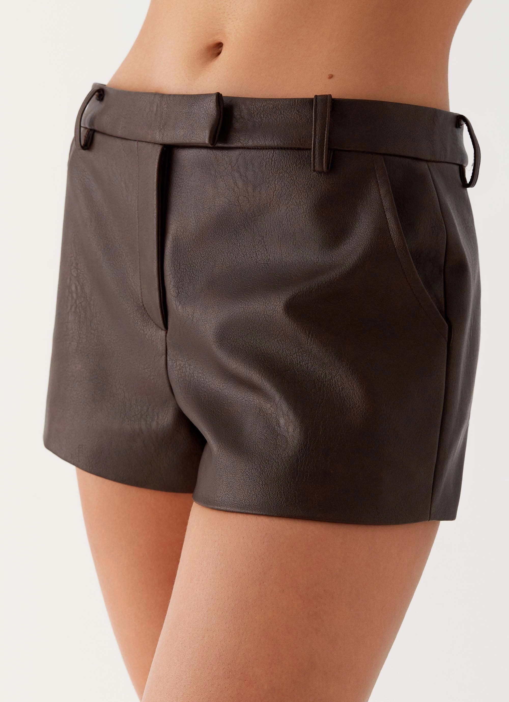 All-day Flex Quick Wear Fit Francisco Mini Shorts - Brown