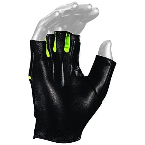 Franklin Sports Pickleball Gloves (Pair) - Men - Adult Medium - Black/Optic