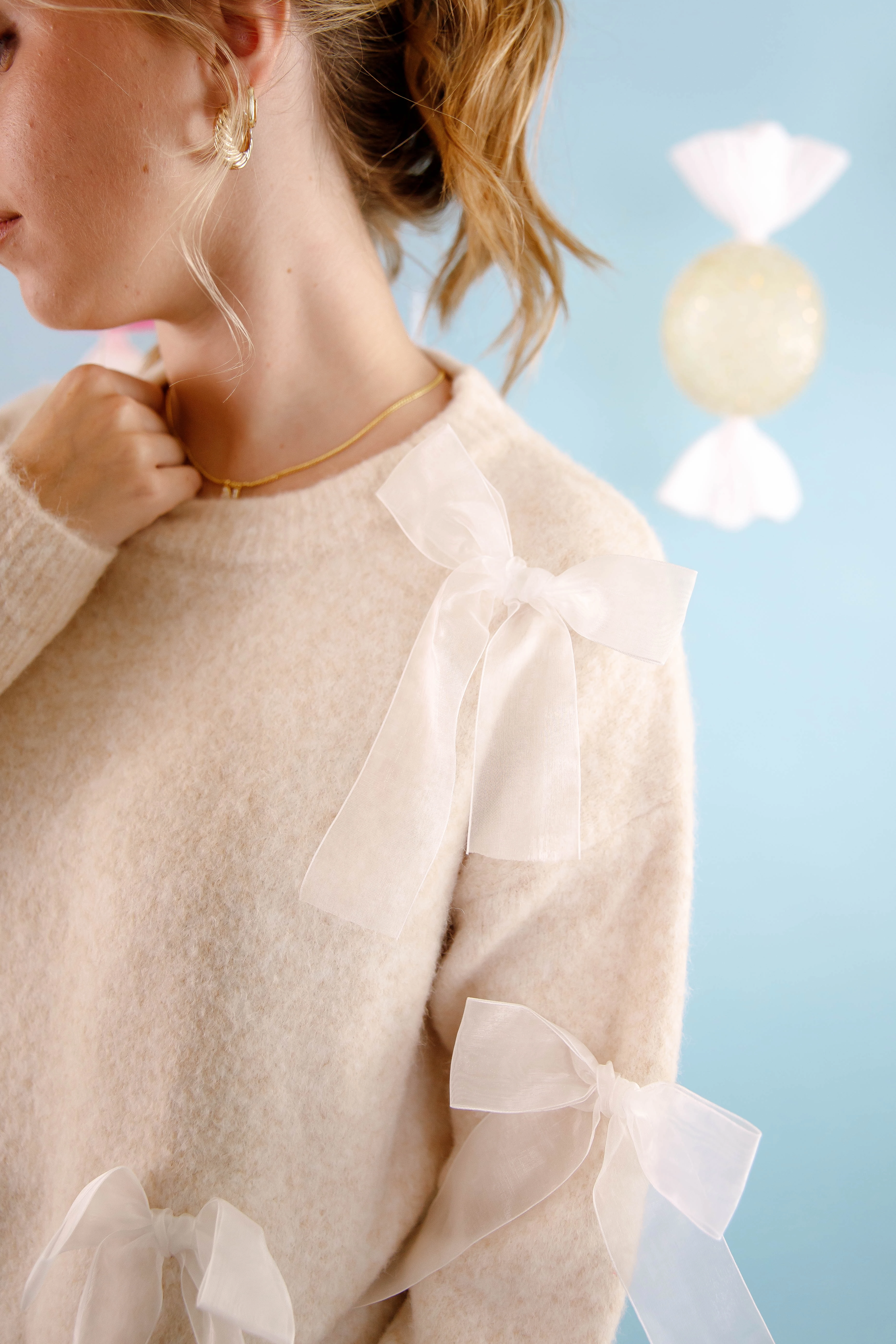 Dreamy Days Sweater HighElasticity Hidden Pocket
