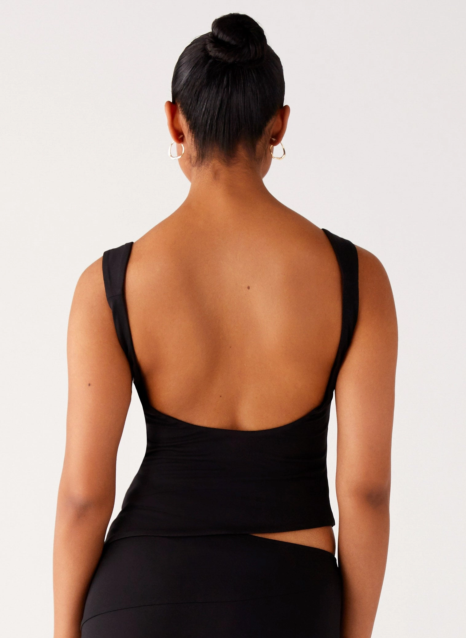 Wonderlust Cowl Top - Black ZeroWastePattern