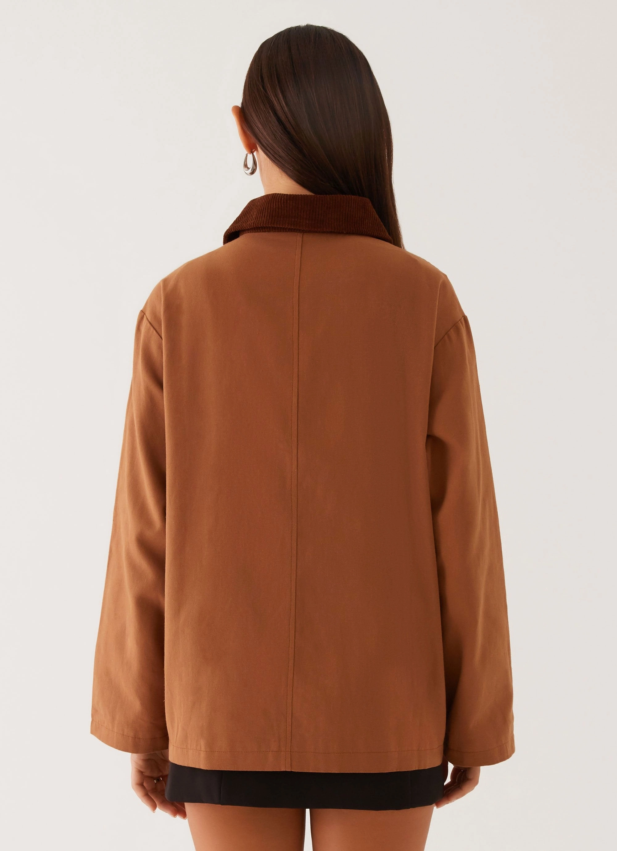 Stretchable Material Sonoma Barn Jacket - Tan