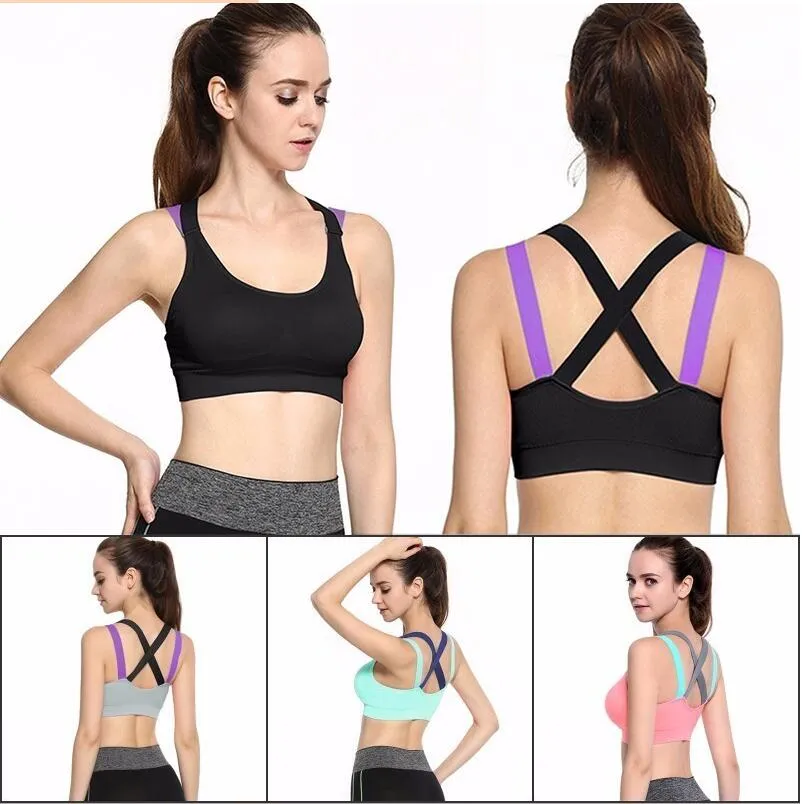 Full Cup Breathable Top Shockproof Bra