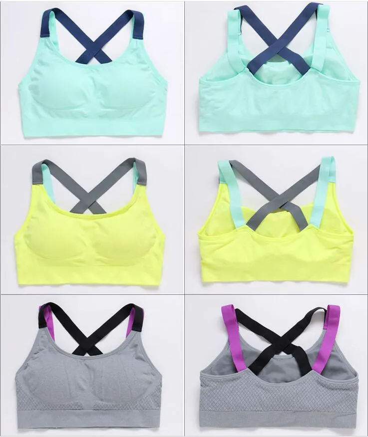 Full Cup Breathable Top Shockproof Bra