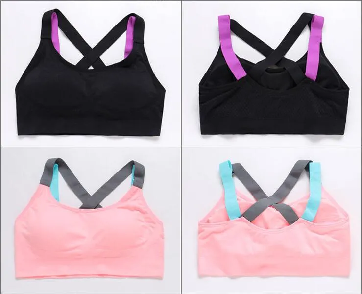 Full Cup Breathable Top Shockproof Bra