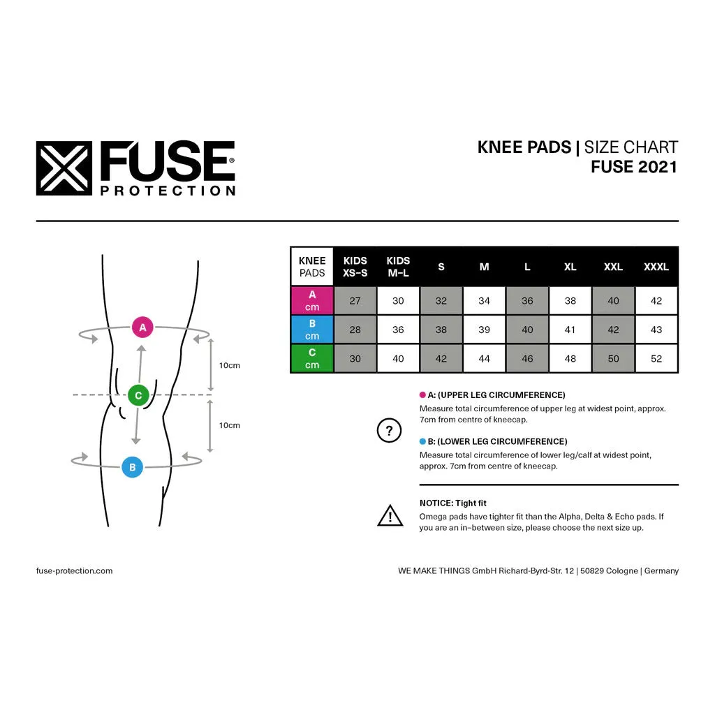 Fuse Omega Knee Pads