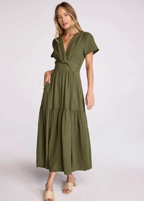 Simple Touch Fitted Style Sundays Fleet Dress