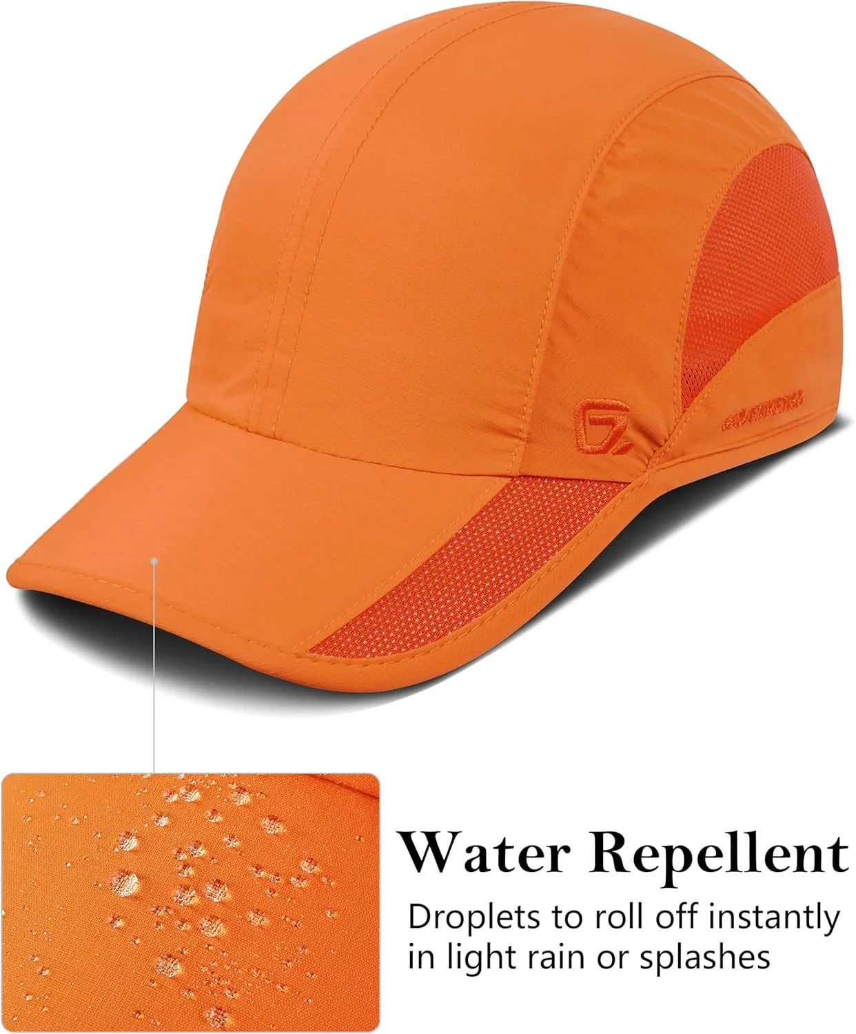 GADIEMKENSD Outdoor Running Hat Breathable Mesh