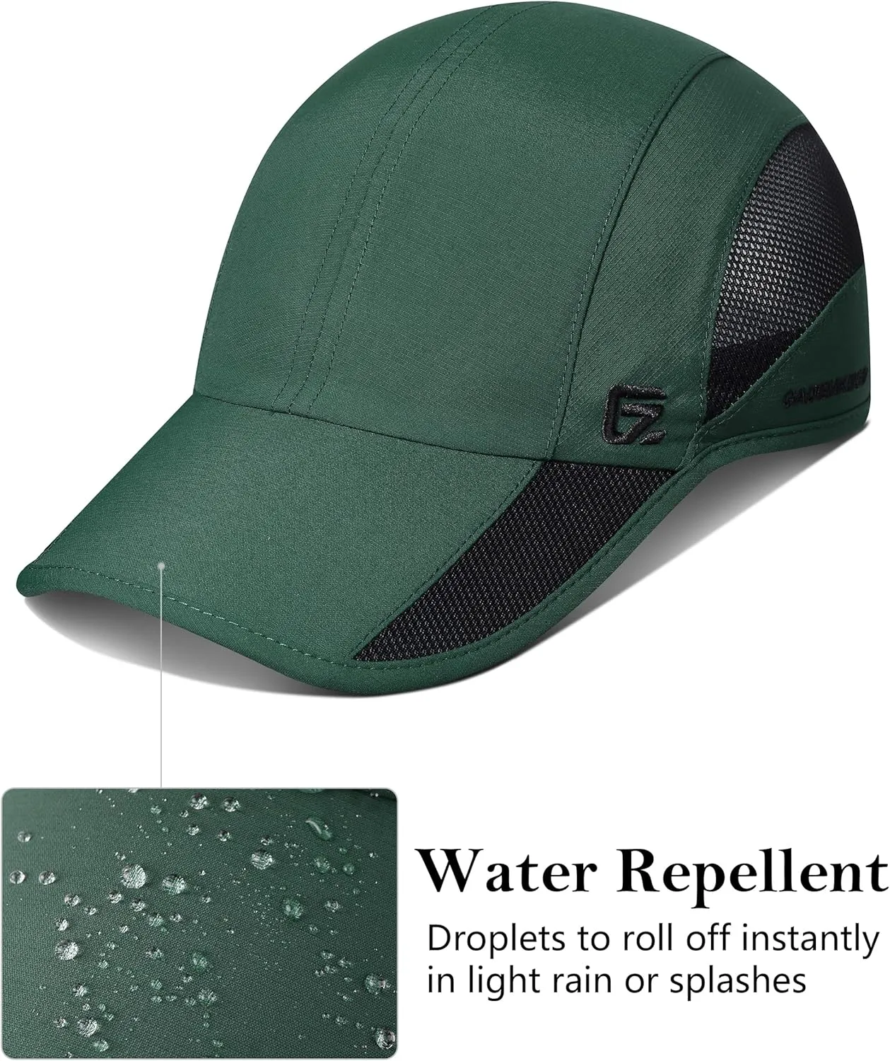 GADIEMKENSD Quick Dry Run Hat Cooling Breathable Mesh