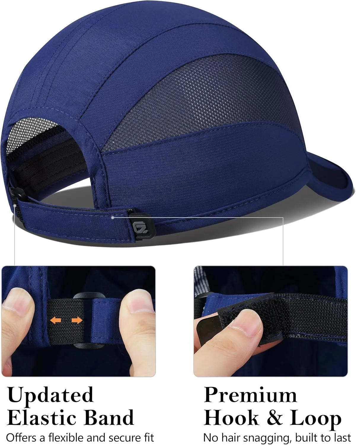 GADIEMKENSD Quick Dry Run Hat Cooling Breathable Mesh