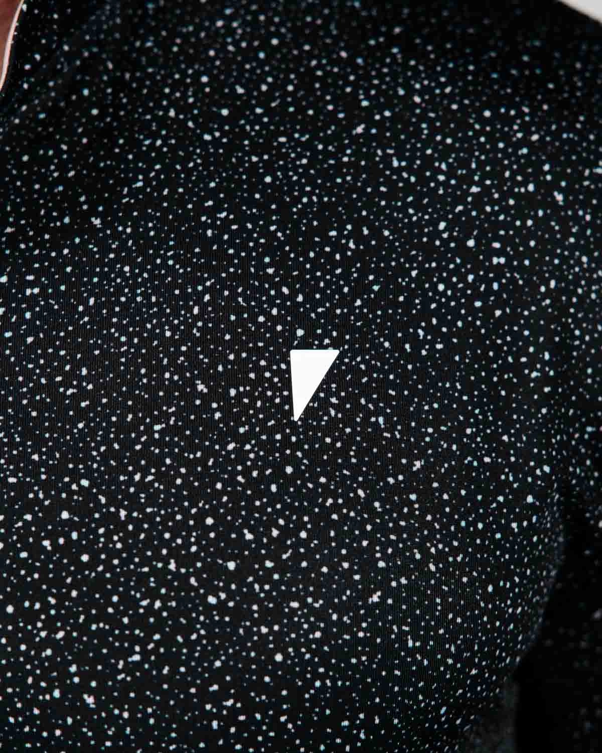 Galaxy Blade Polo FlexibleElasticatedEdging Loose Tee