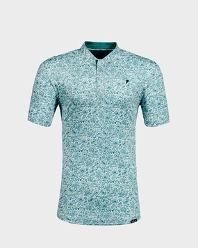 Garden Blade Polo Reinforced Hems Recycled Polyester Blend