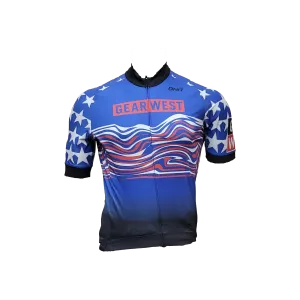 Gear West Men's DNA Cycling Distance Short Sleeve Jersey