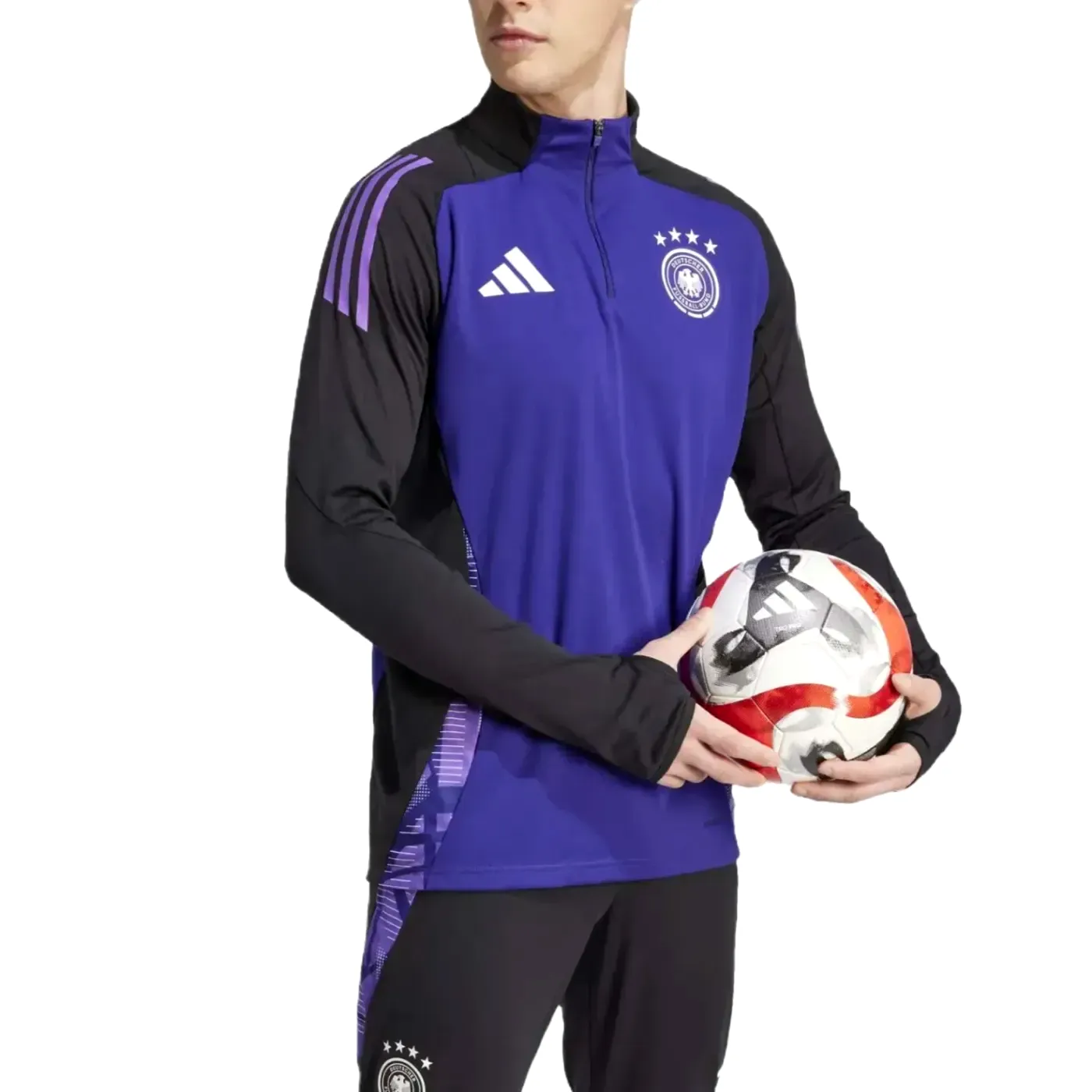 Germany purple/black training technical tracksuit 2024/25 - Adidas