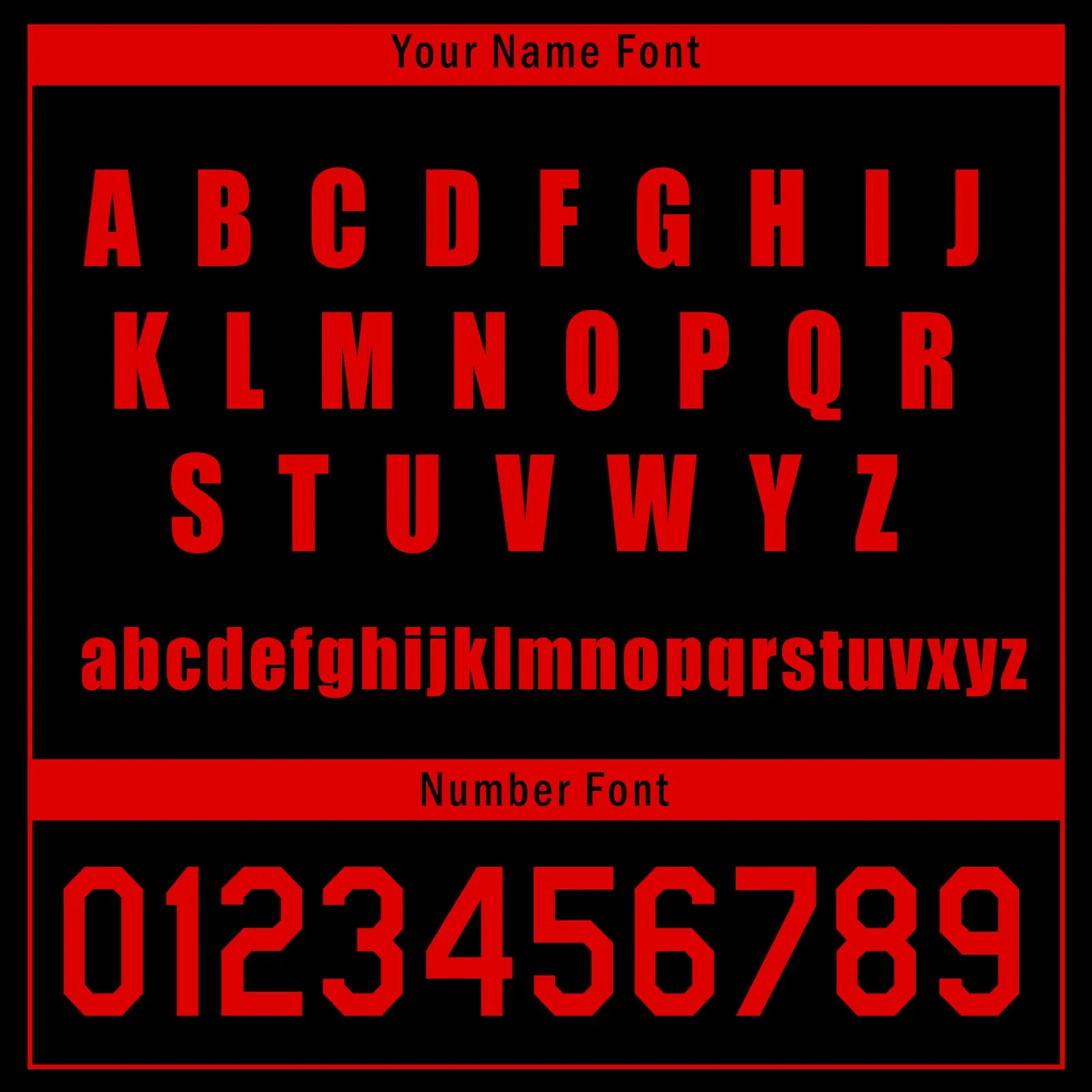 Gift Ideas,Custom Black Red Soccer Sets Jersey Personalized SCJ101-D020131-2