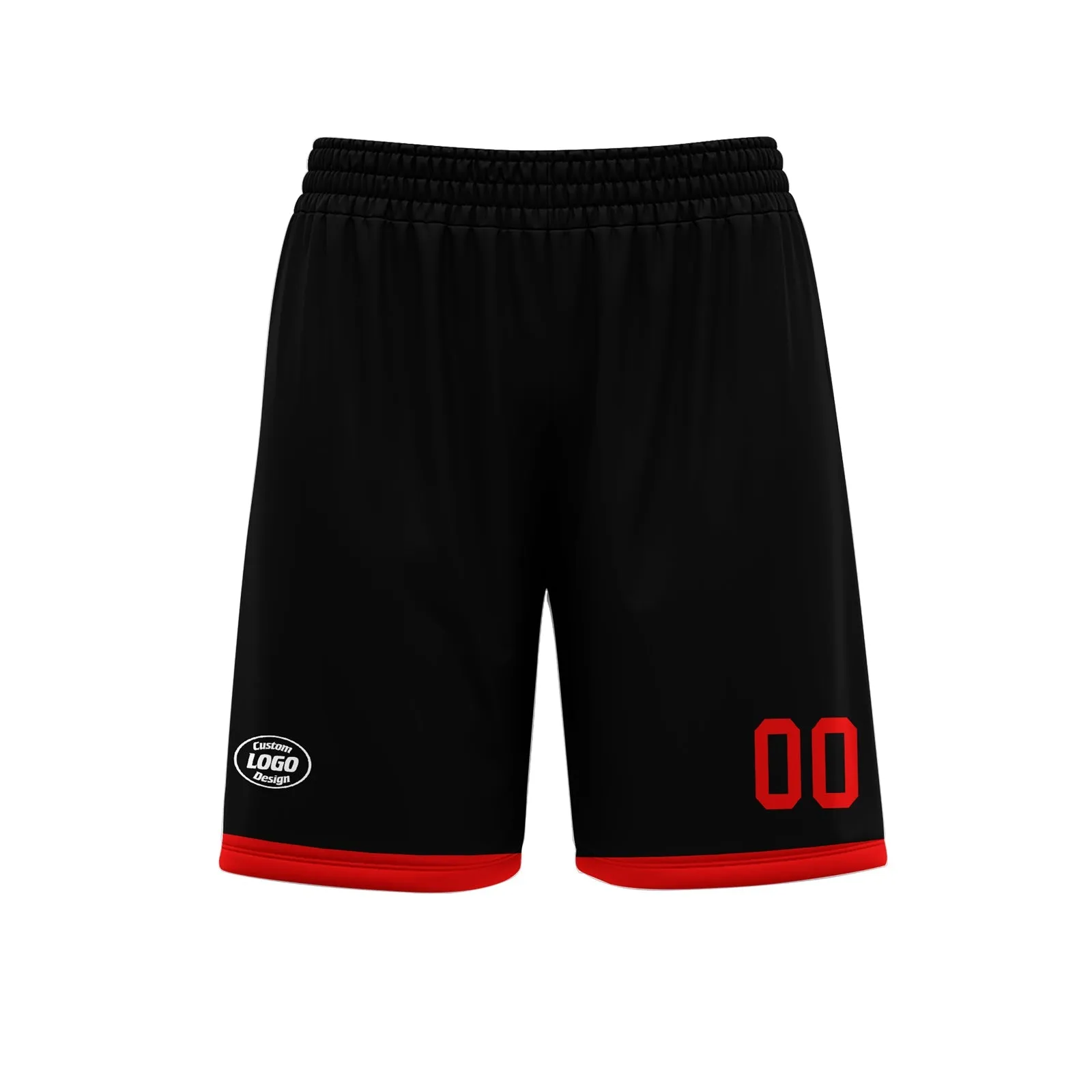 Gift Ideas,Custom Black Red Soccer Sets Jersey Personalized SCJ101-D020131-2