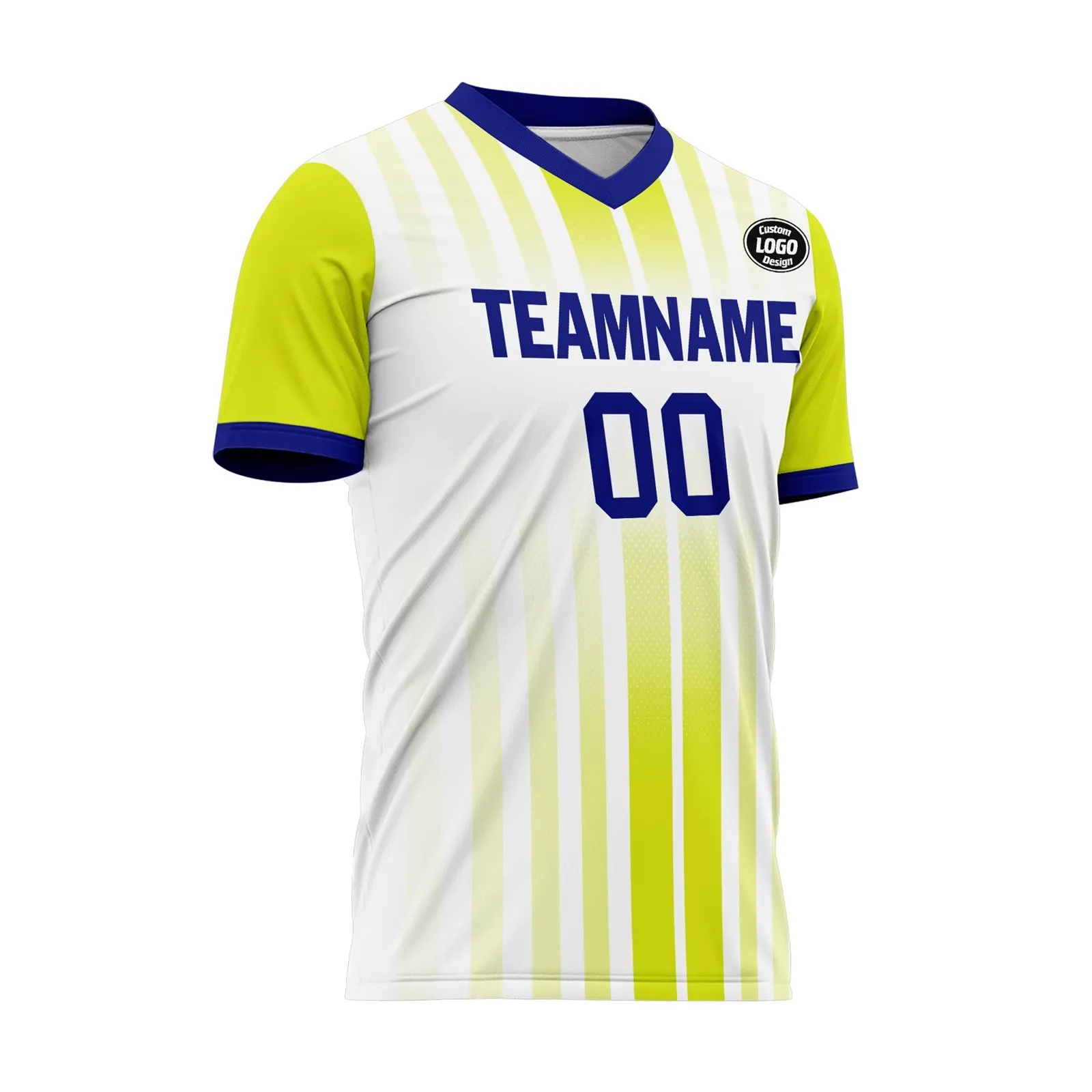 Gift Ideas,Custom White Yellow Soccer Sets Jersey Personalized SCJ101-D020131-8