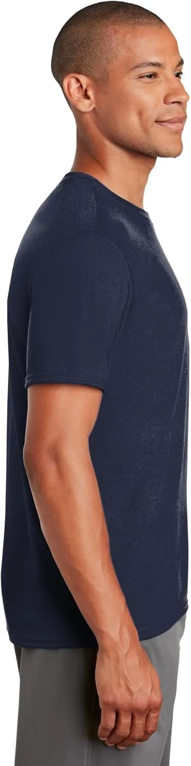 Gildan Men's Moisture Wicking Polyester Performance T-Shirt, 2-Pack