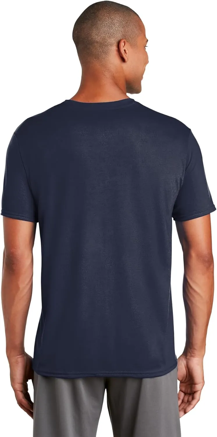 Gildan Men's Moisture Wicking Polyester Performance T-Shirt, 2-Pack