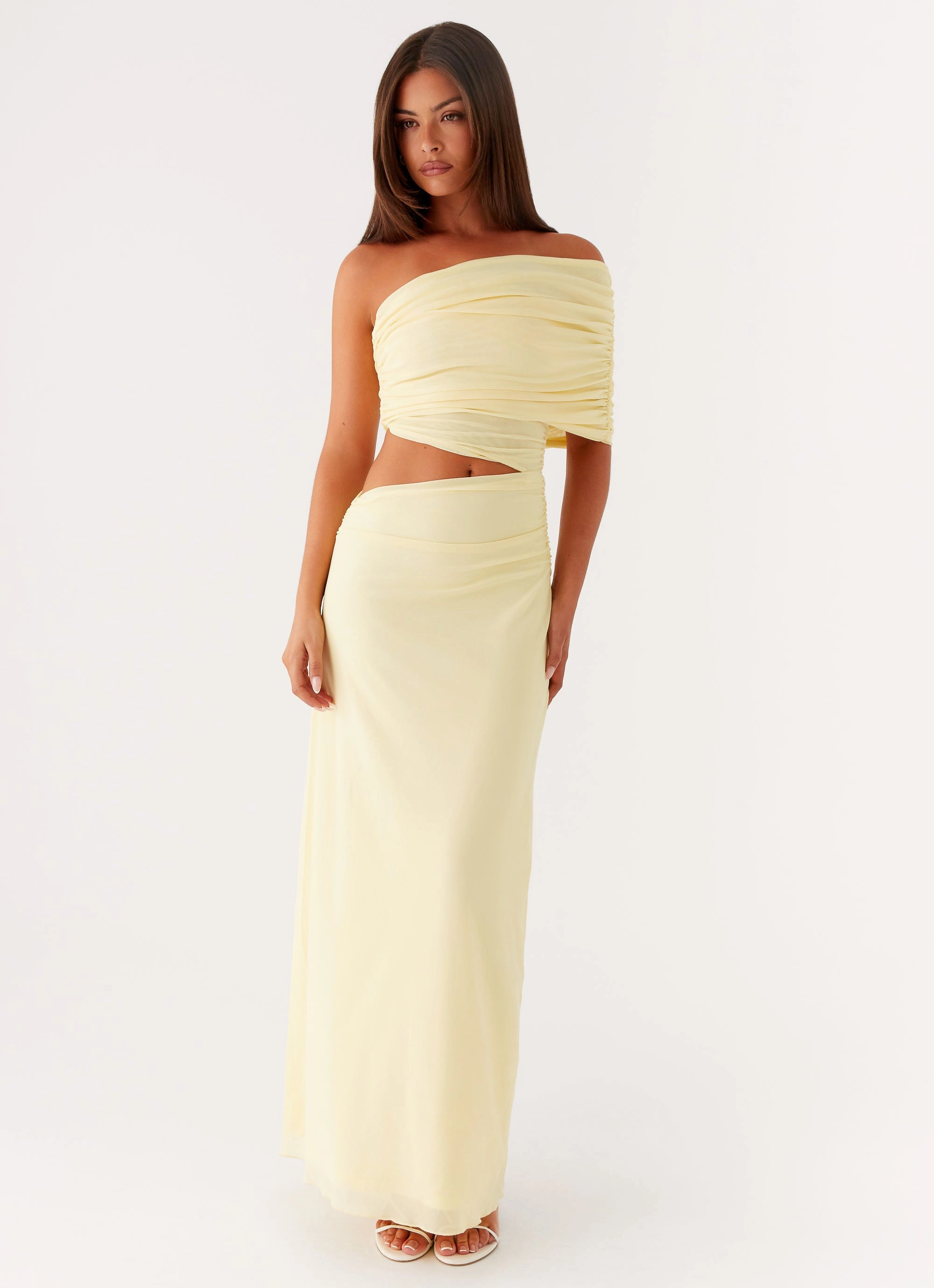 Gillian Maxi Dress - Yellow Soft Comfort