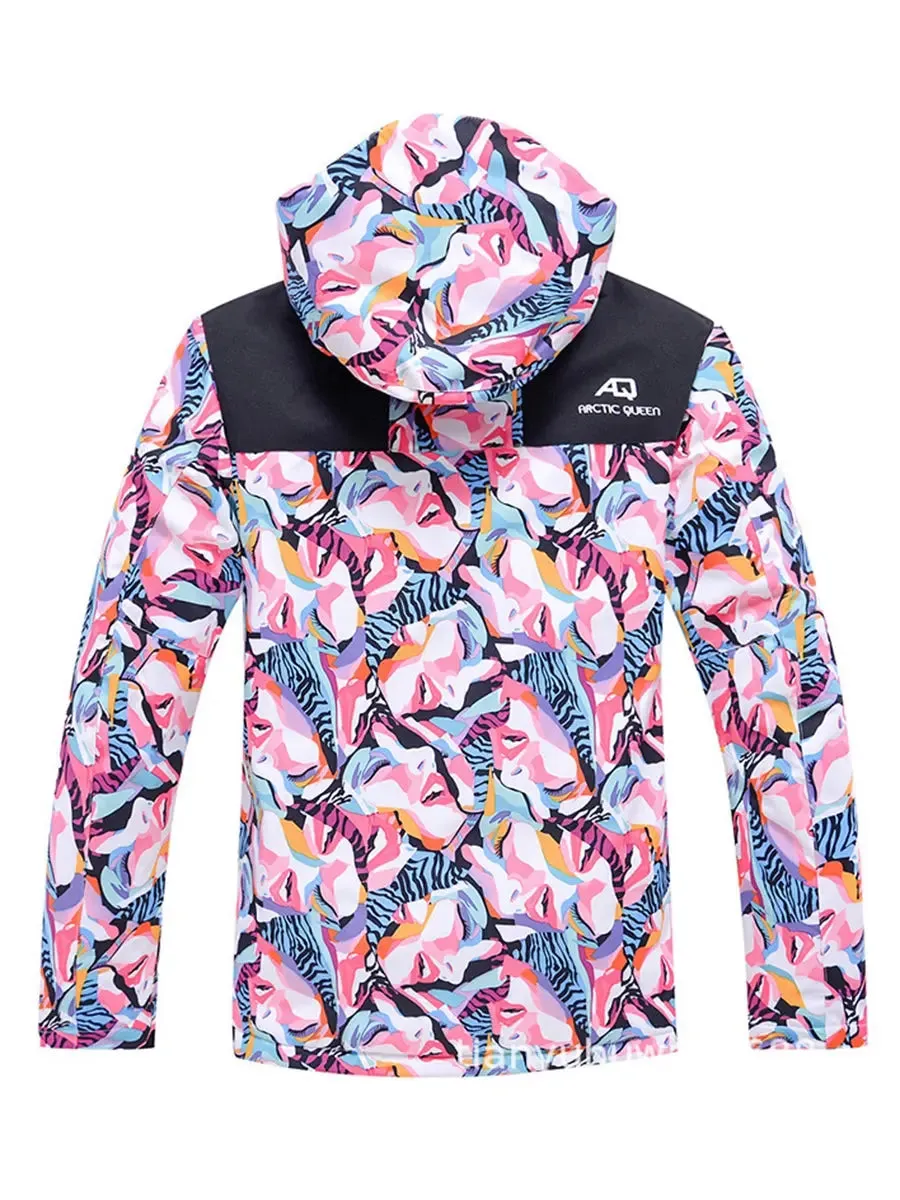 Girls' Anorak Ski Jacket Outdoor Insulated Snow Suits