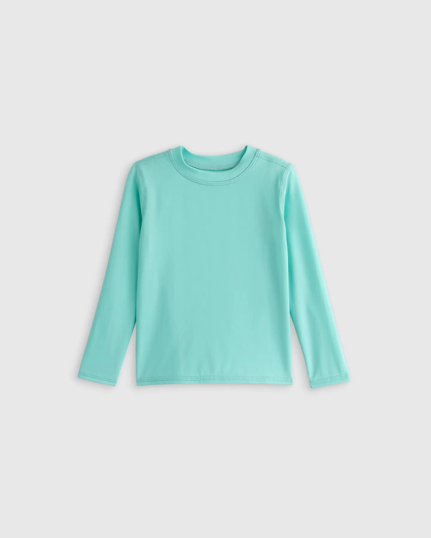 Girls Long Sleeve Raglan Rash Guard
