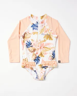 Girls Long Sleeve Surf Suit (0-7 years)