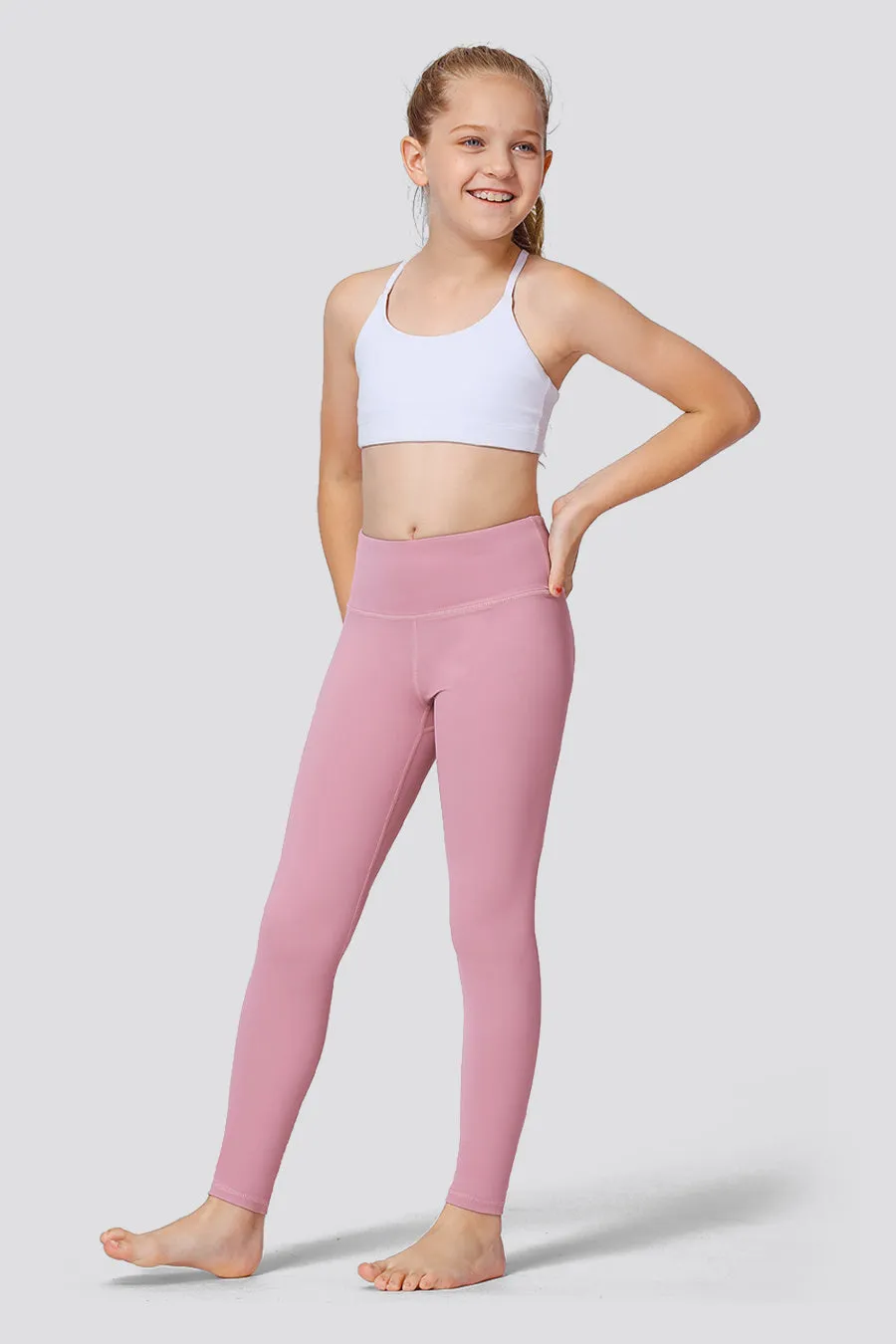 Girls Luxuriously Workout Leggings 2-pack｜3-Pack｜4-Pack
