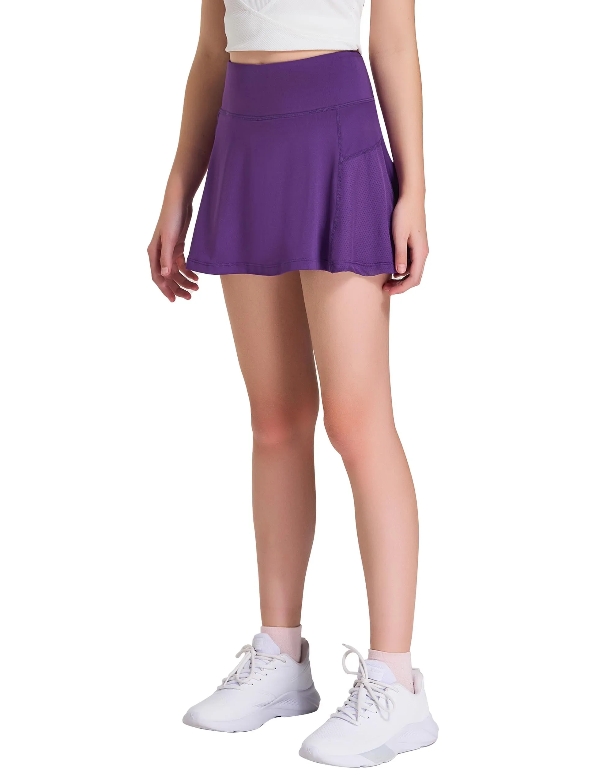 Girls Tennis Golf Skirt with Pockets