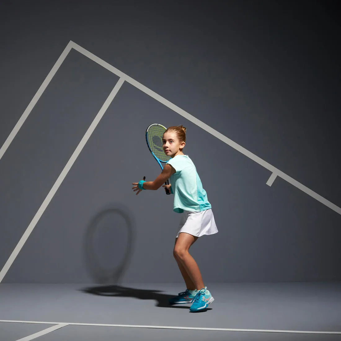 Girls' Tennis Skirt TSK500