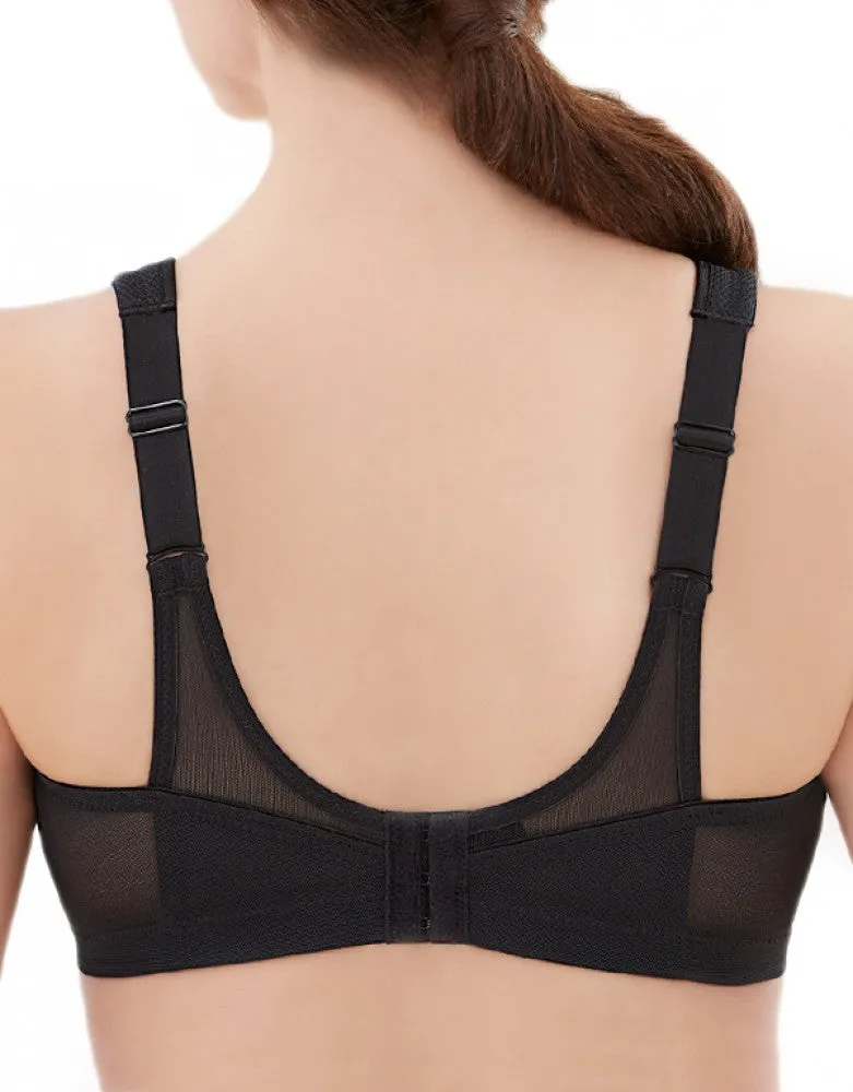 Glamorise Sport Soft Cup Superior Support Bra Black 1006