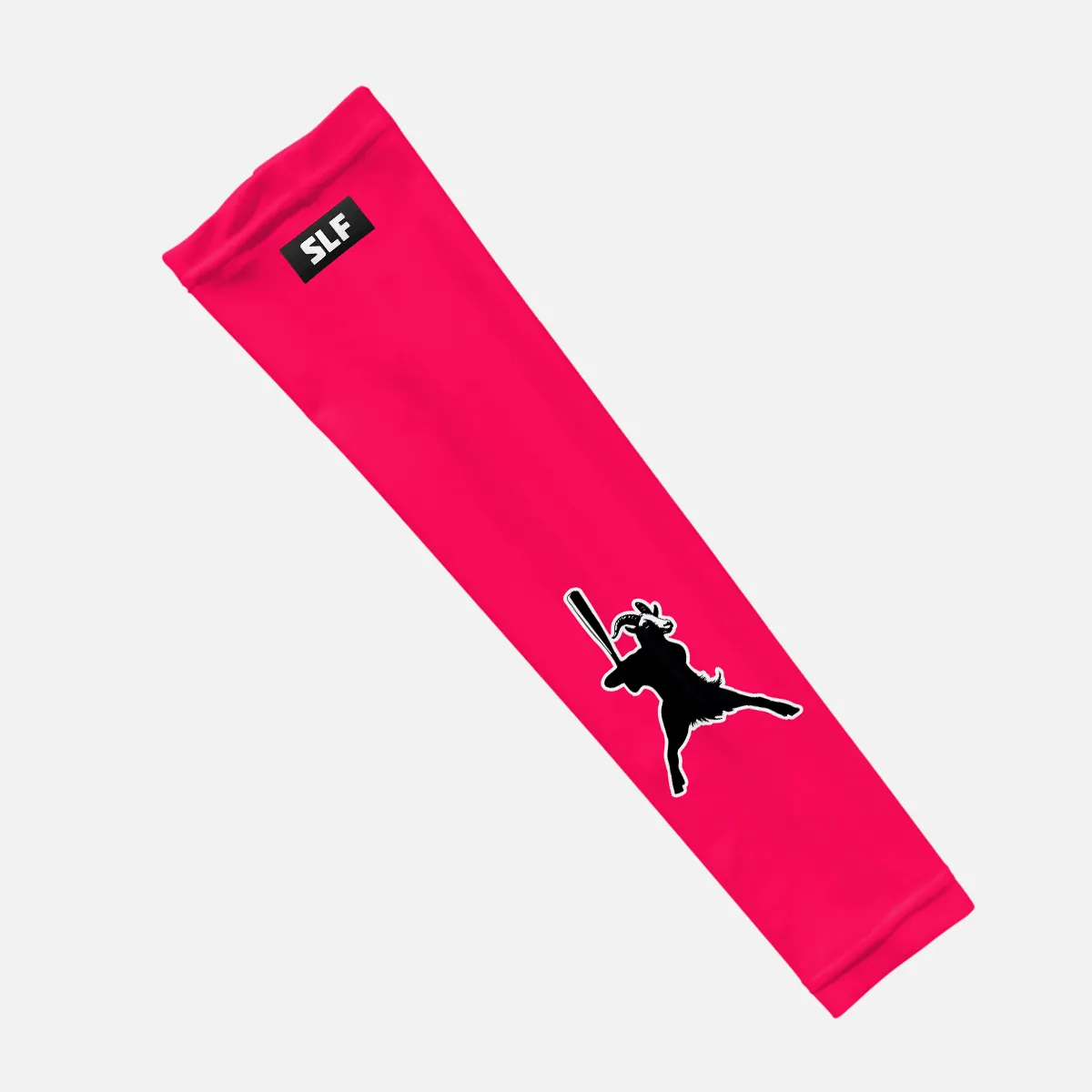 Goat Baseball Hue Pink Kids Arm Sleeve