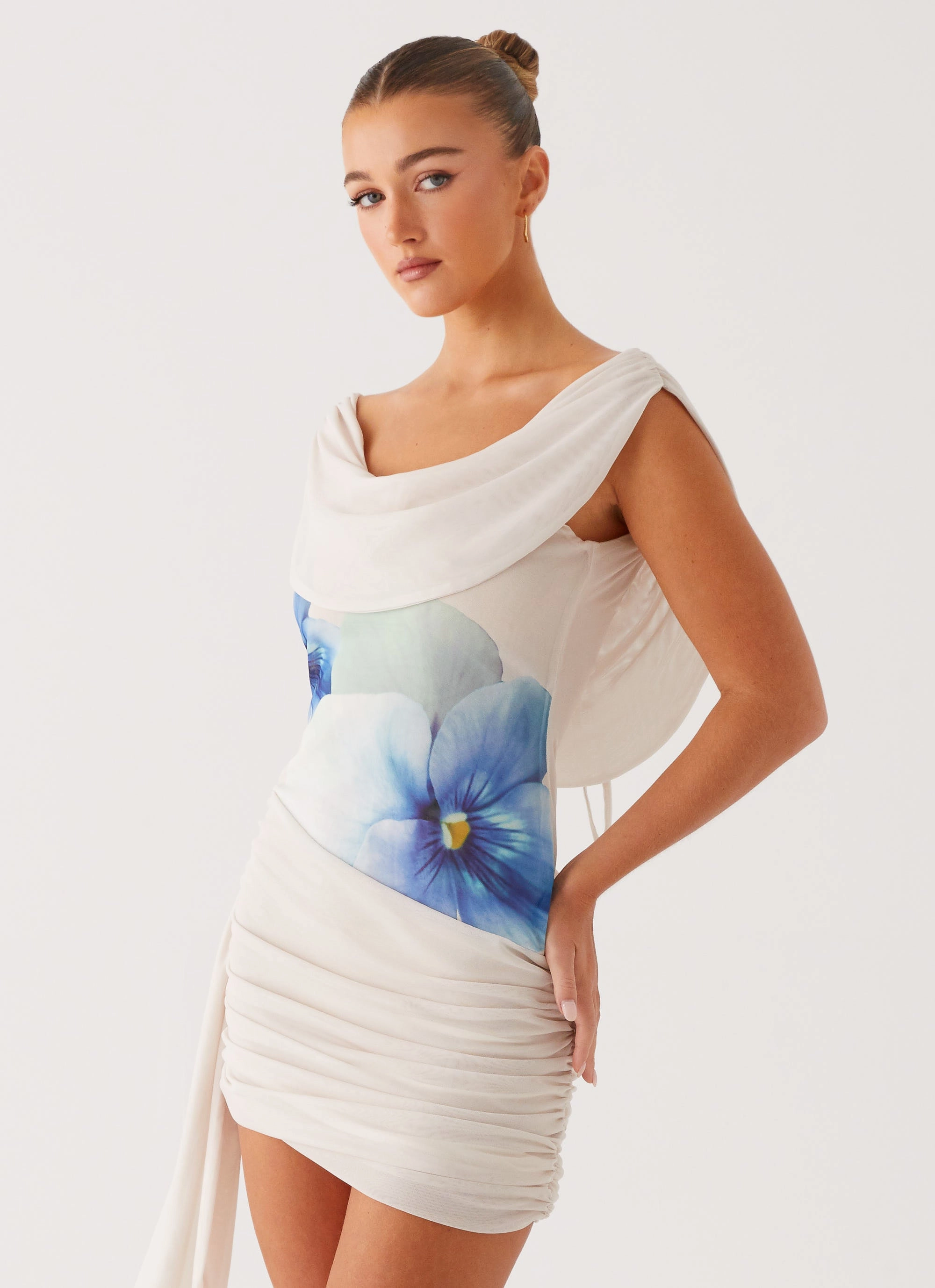 Good Fortune Mini Dress - Ivory Delicate Finish Fashionable Look