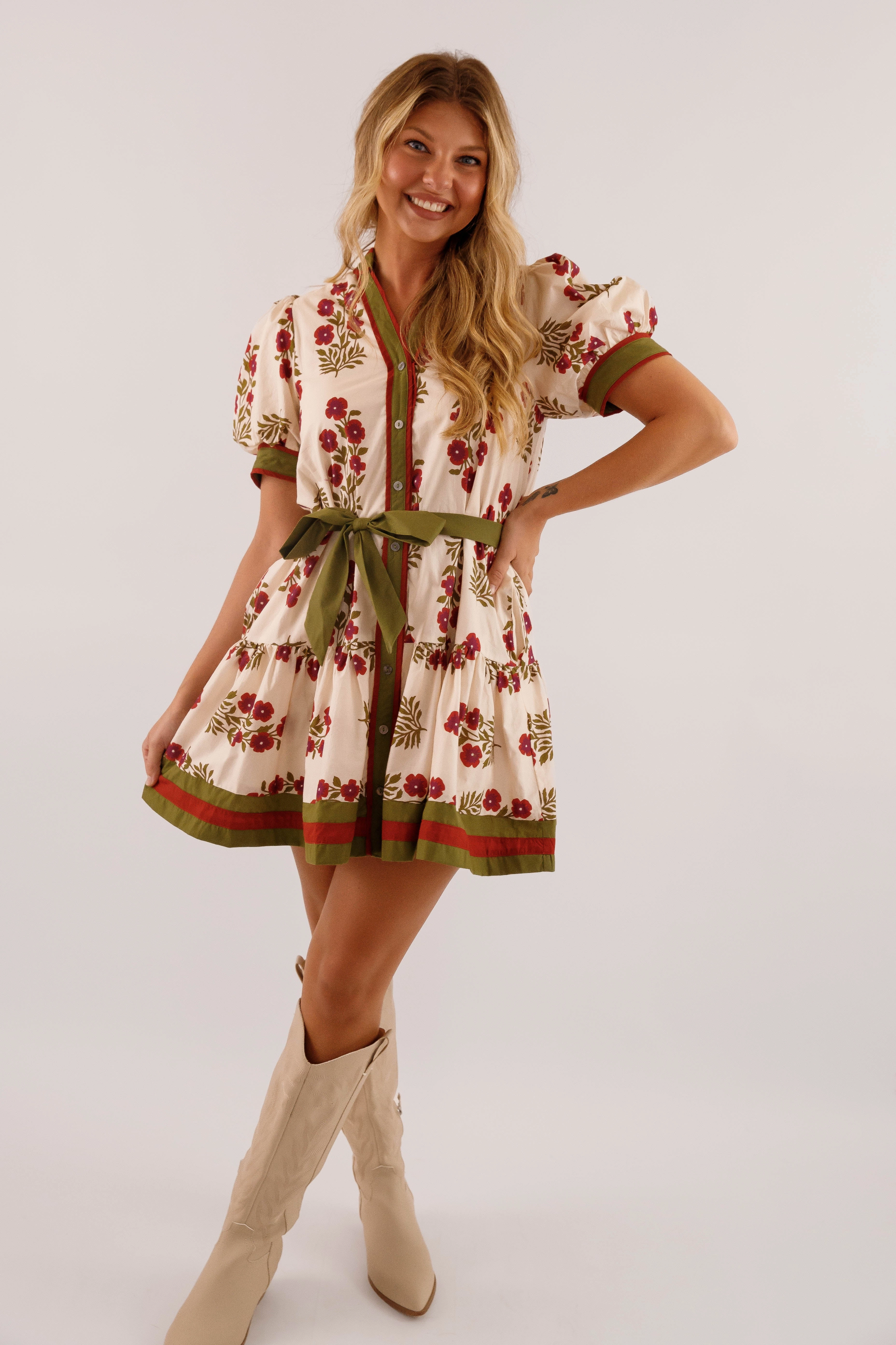 Good Timing Dress Neutral Finish Feminine Layers