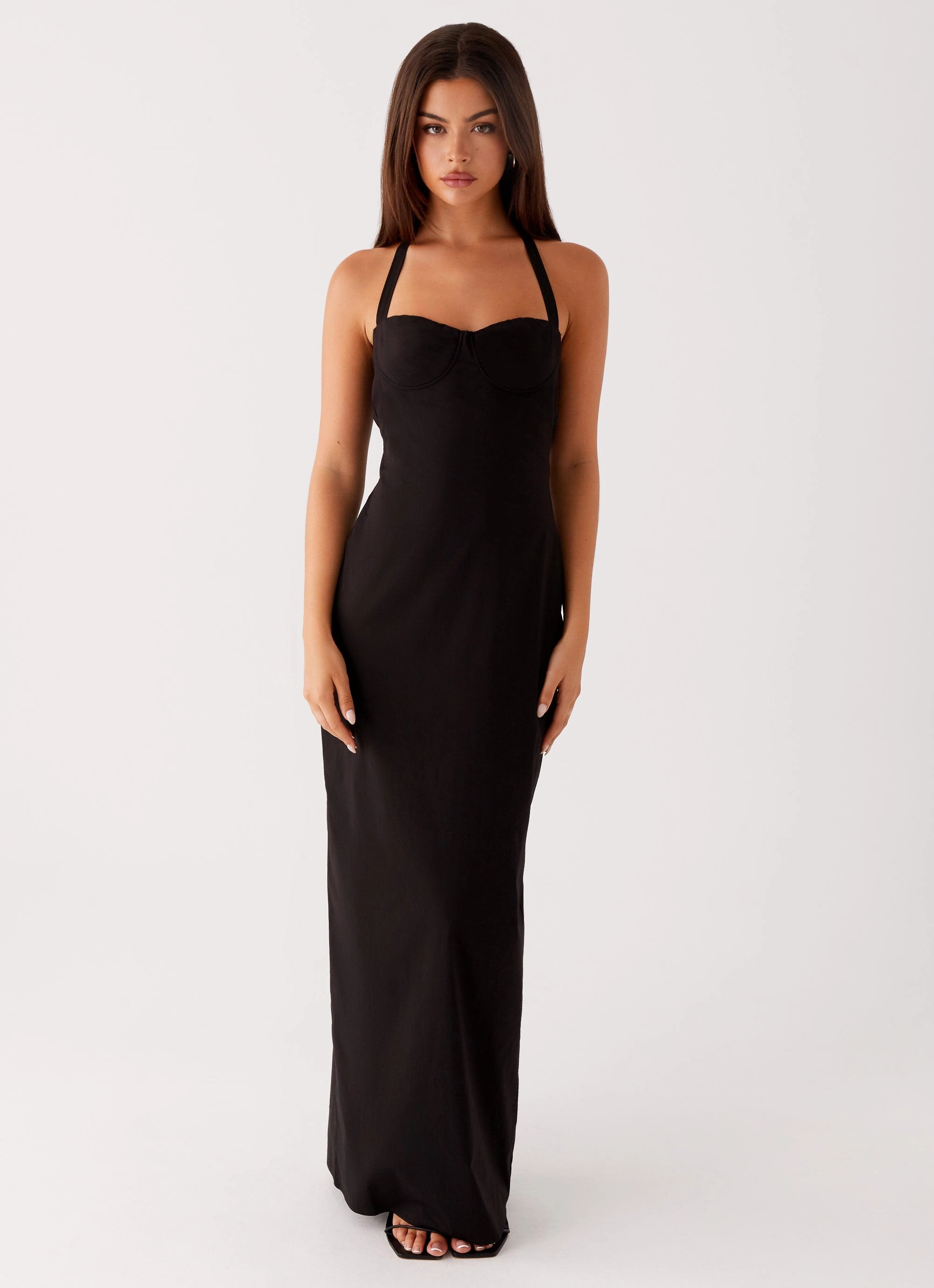 Versatile Fit Cheryl Maxi Dress - Black