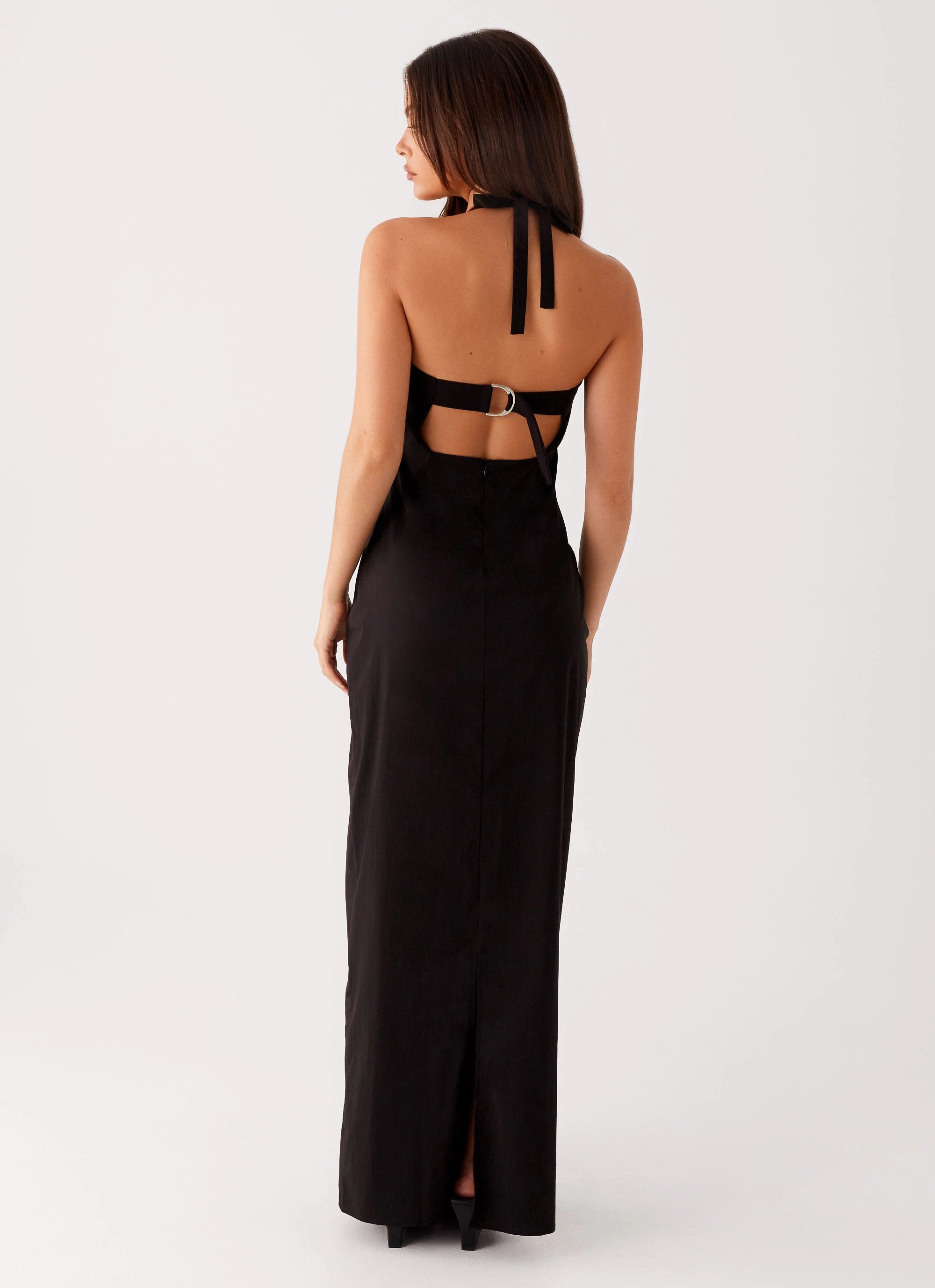 Cheryl Maxi Dress - Black Fashionable Layers Night wear