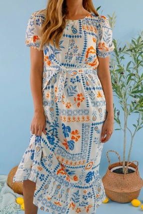 Hillhaven Midi Dress Classic and Chic