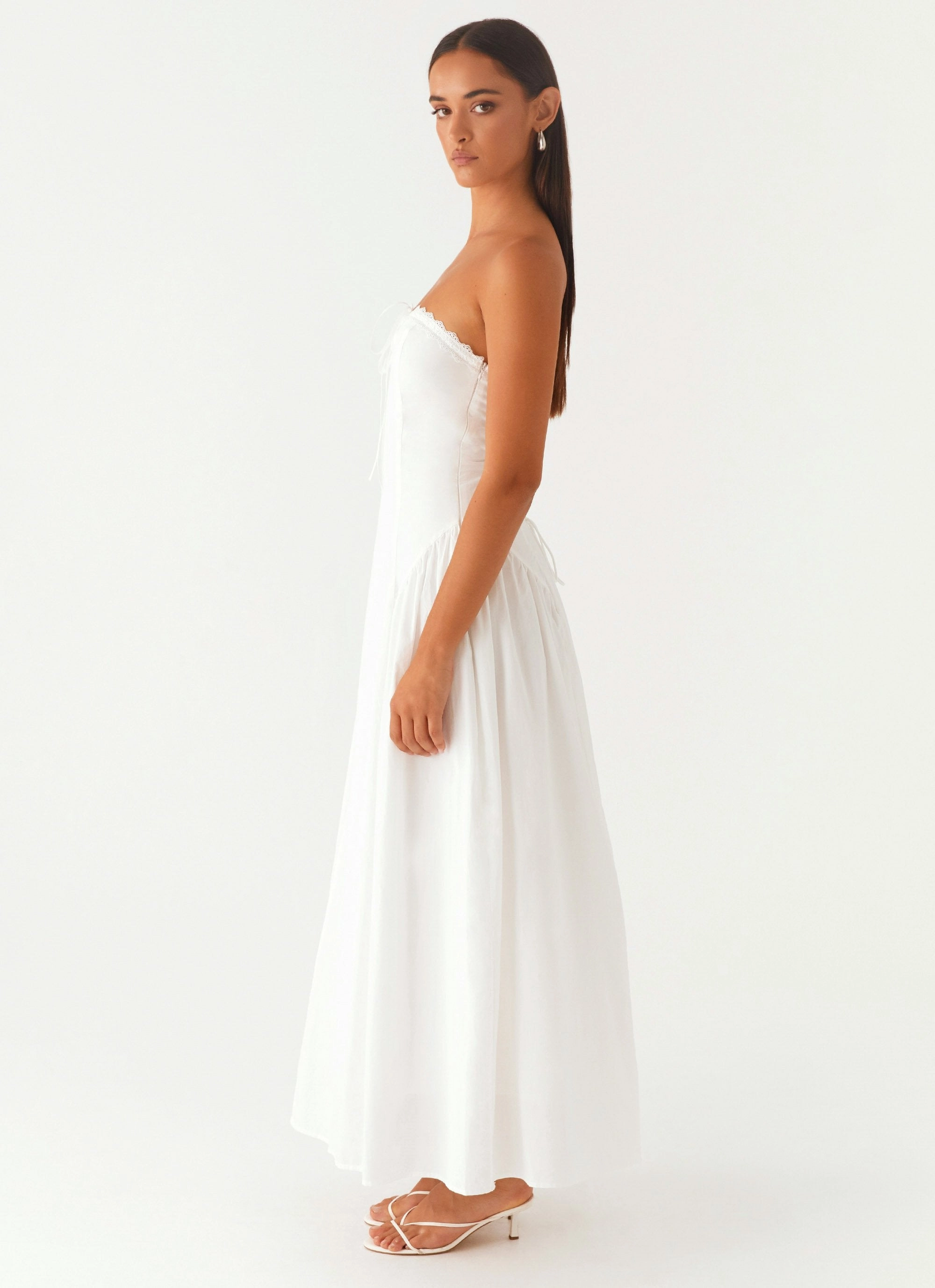 Burleigh Maxi Dress - Ivory Casual and Smart