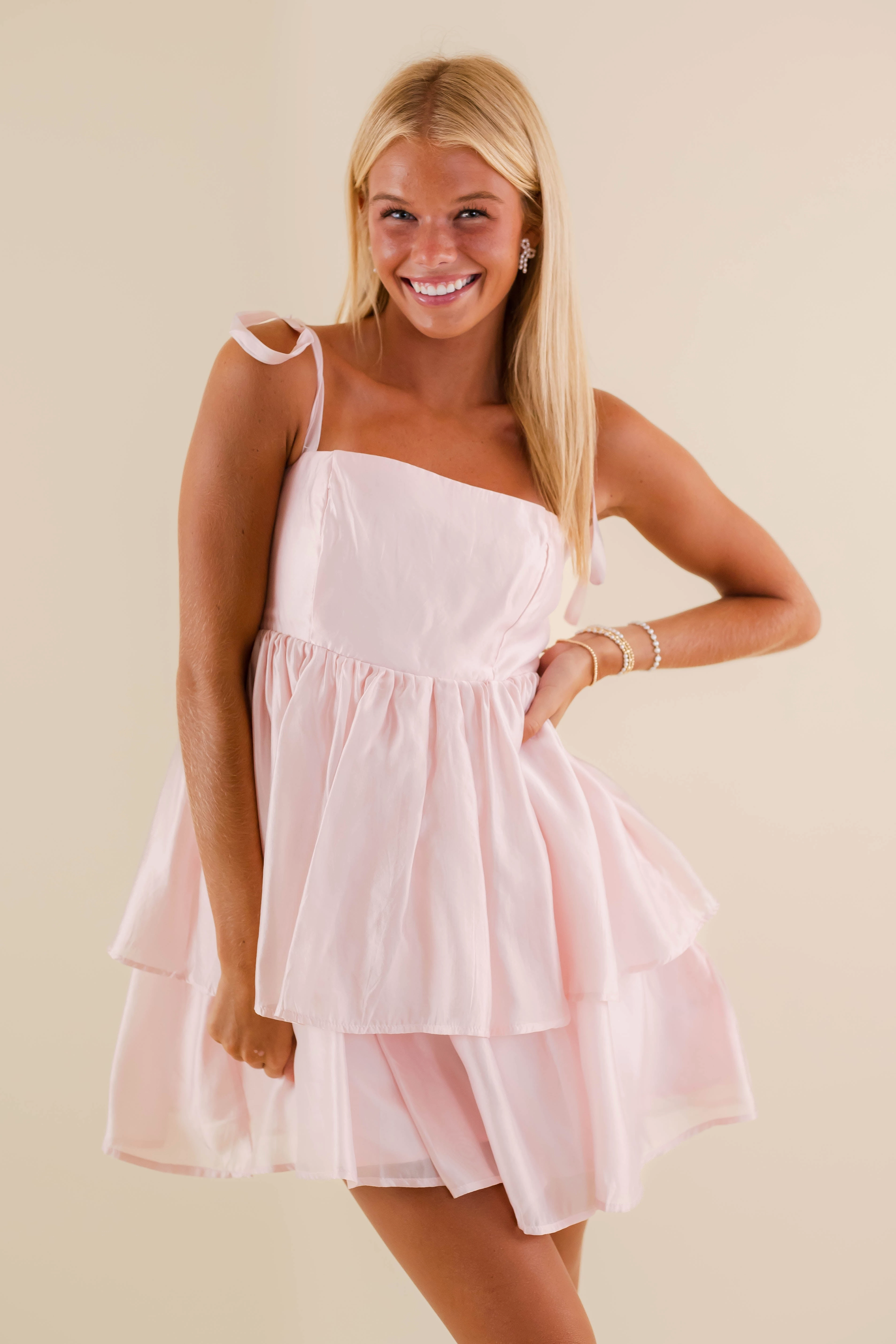 Outfit Boost Contrast-Panel RESTOCK: A Joyous Occasion Dress
