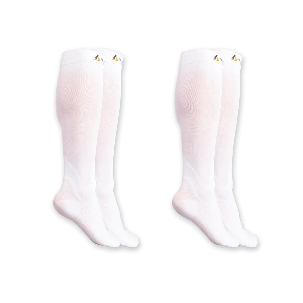 Graduated Compression Socks White