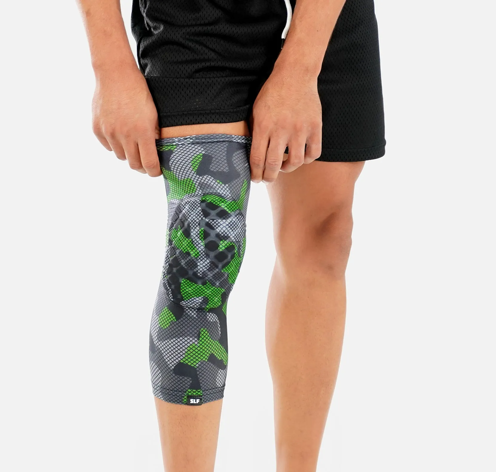 Gray Green Camo Knee Pad
