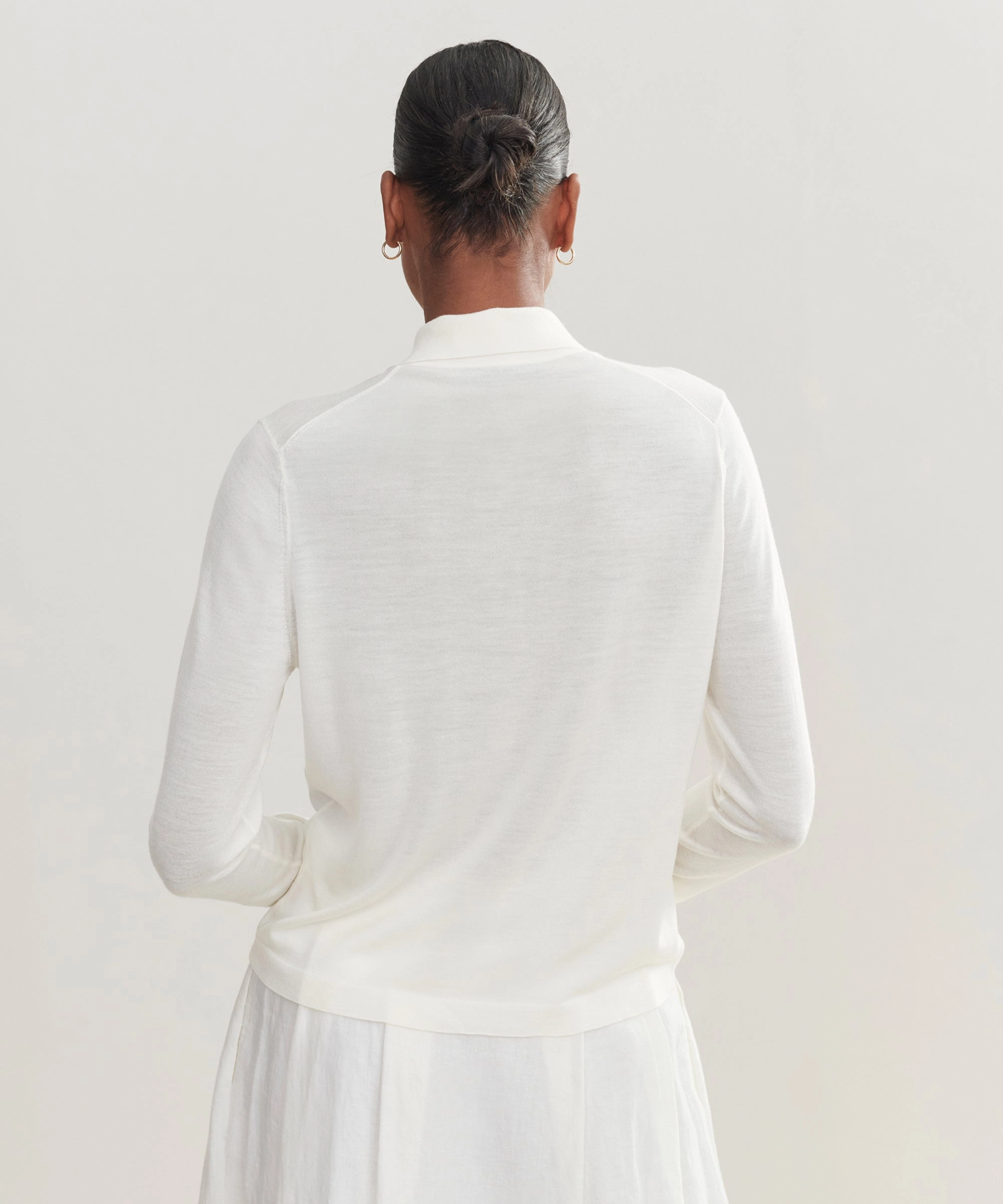 Basic Wardrobe QuickDry Texture Grayson Pullover