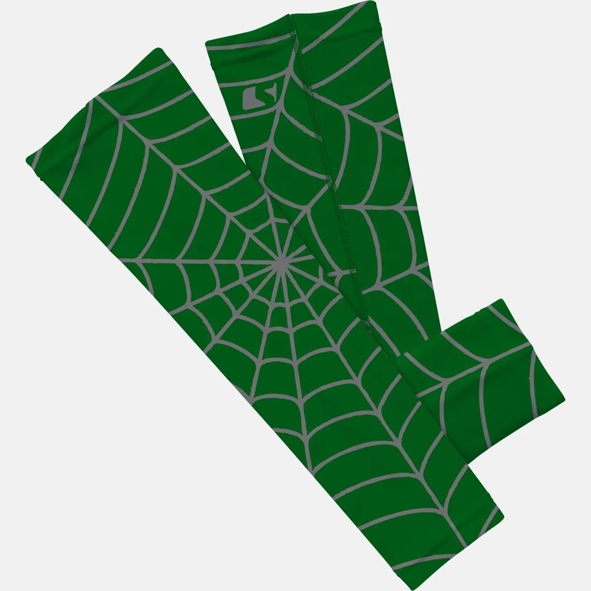 Green with Gray Web Pattern Arm Sleeve