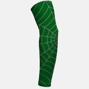 Green with Gray Web Pattern Arm Sleeve