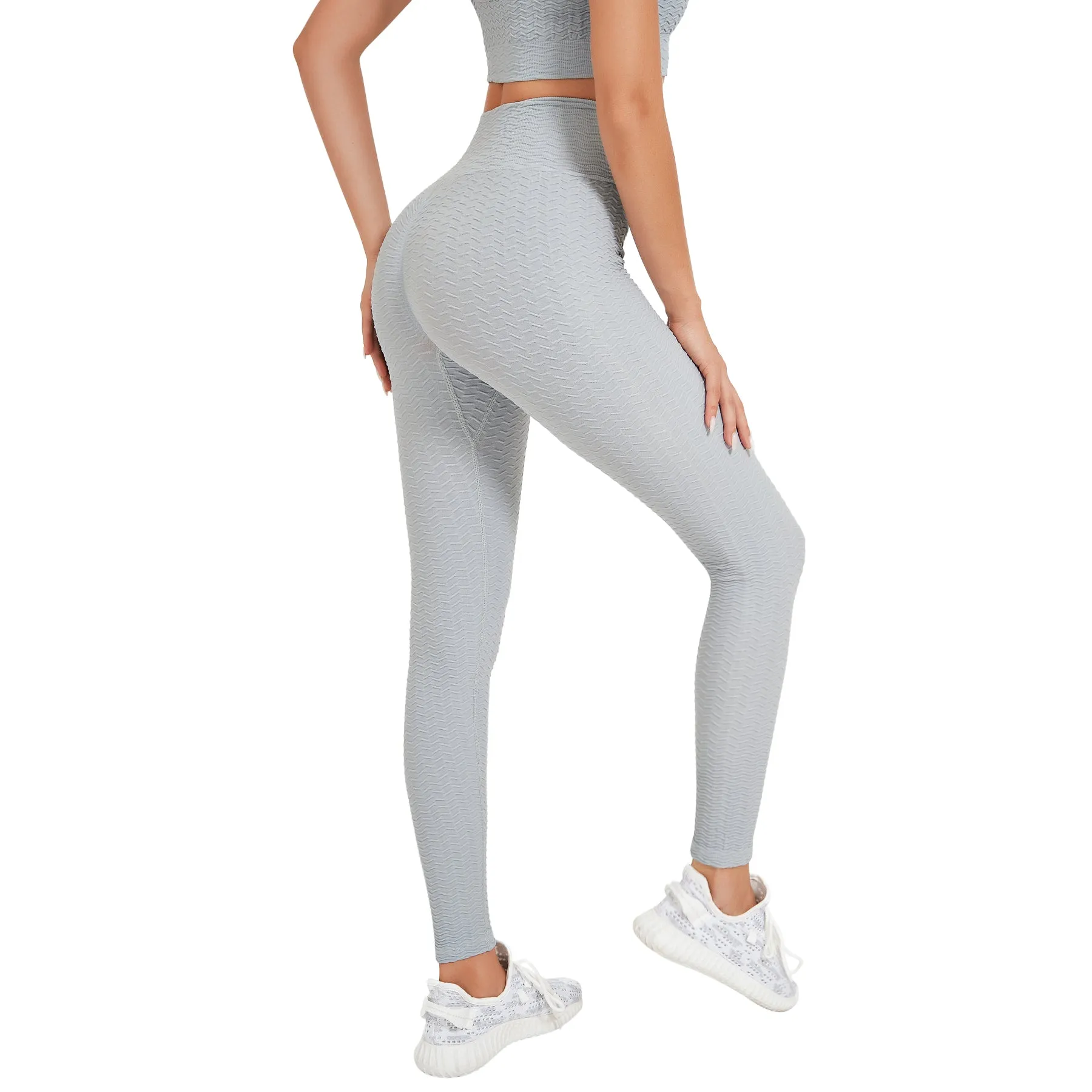Grey Cheeky Boost Leggings
