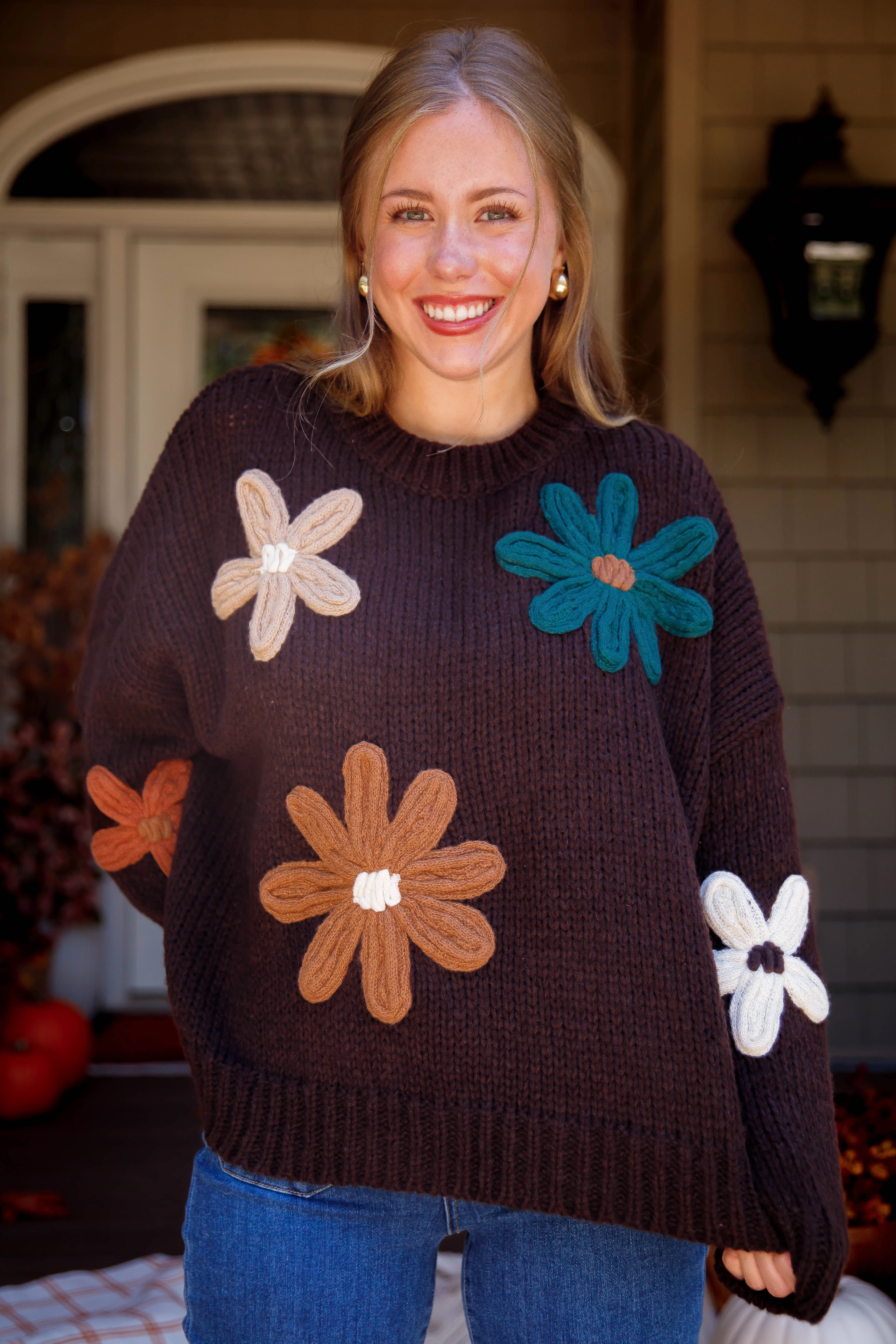 Growing Strong Sweater-Brown Summer Wardrobe