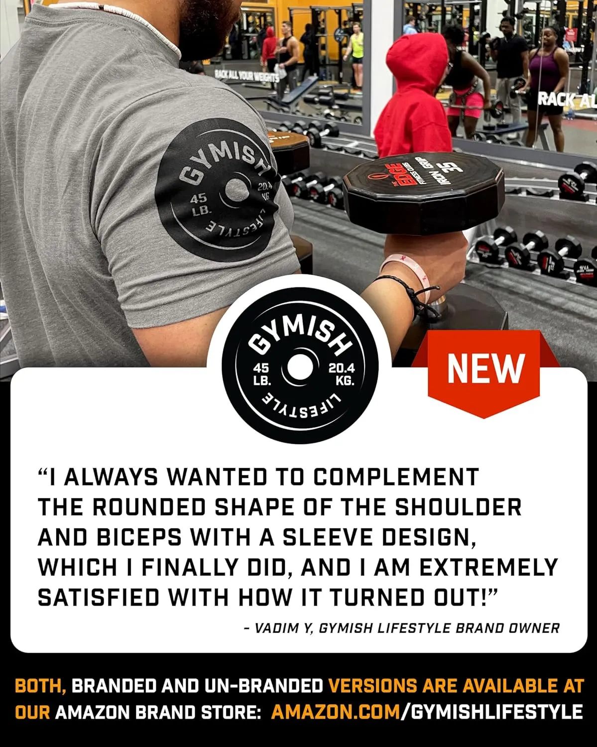 Gymish Lifestyle One More Set Motivational Lifting T-Shirt, Gym Workout Men Tees