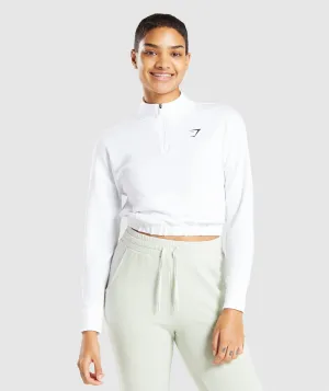 Gymshark Pippa Training Pullover - White