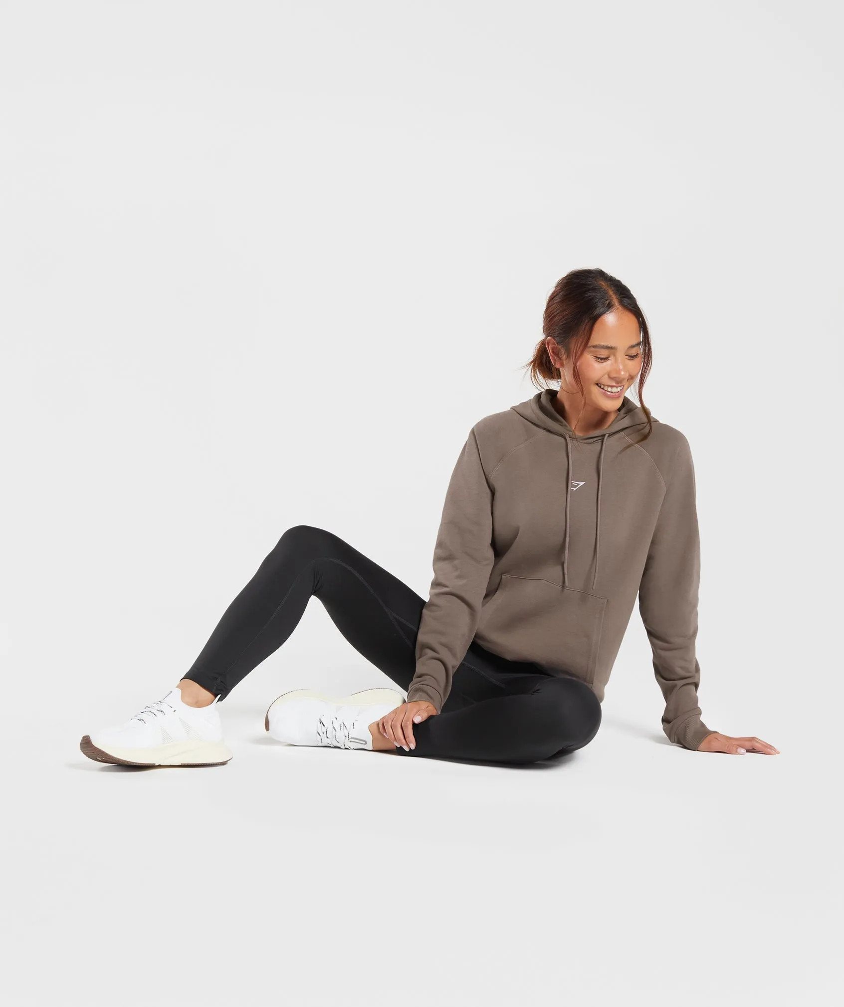 Gymshark Training Hoodie - Dusty Brown