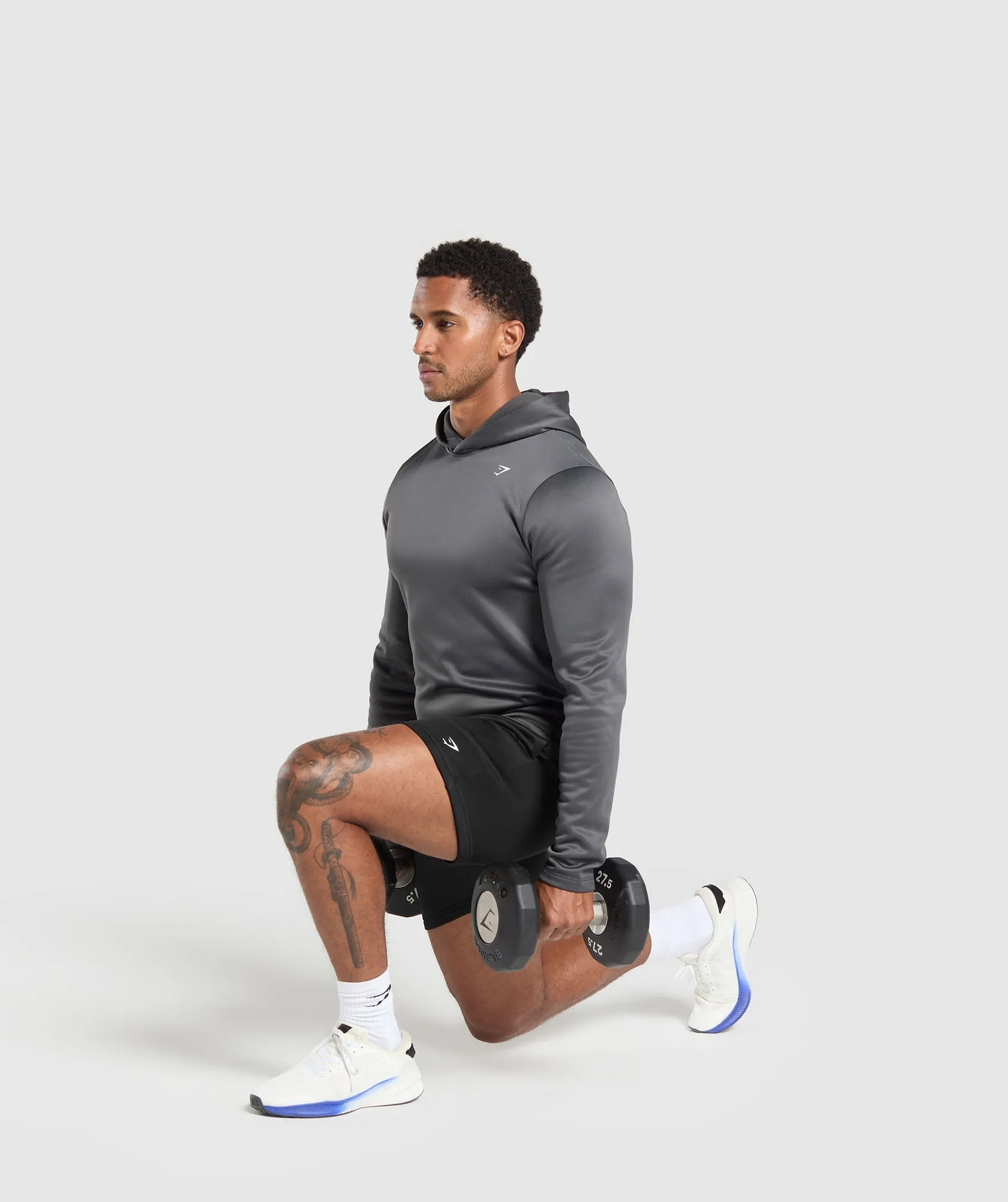 Gymshark Training Hoodie - Graphite Grey